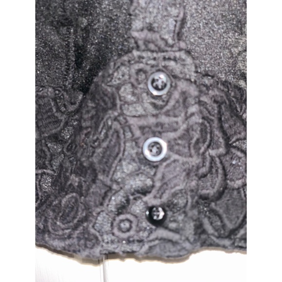 Black open back crop halter - Picture 3 of 5